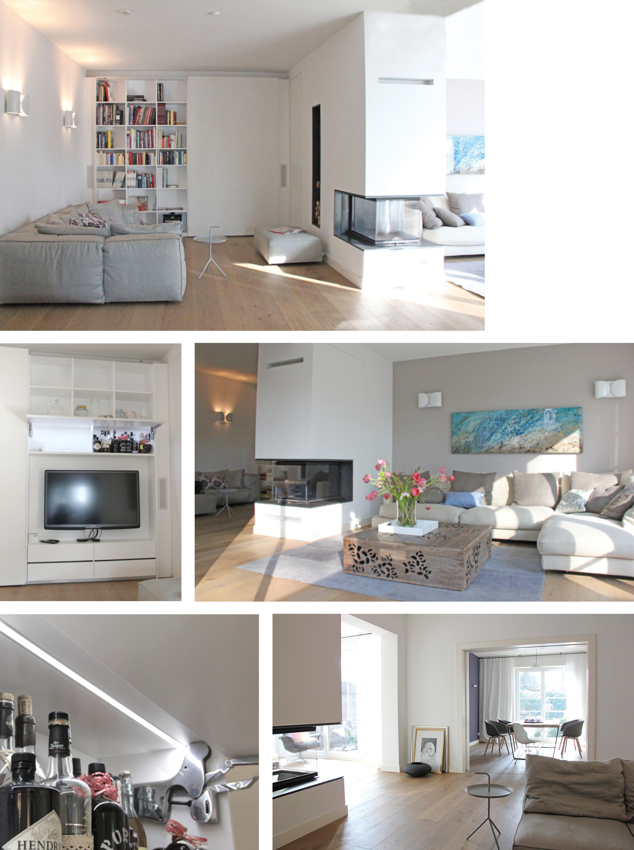 1 Wall Wohnzimmer 150 dpi Innenarchitektur & Interiordesign